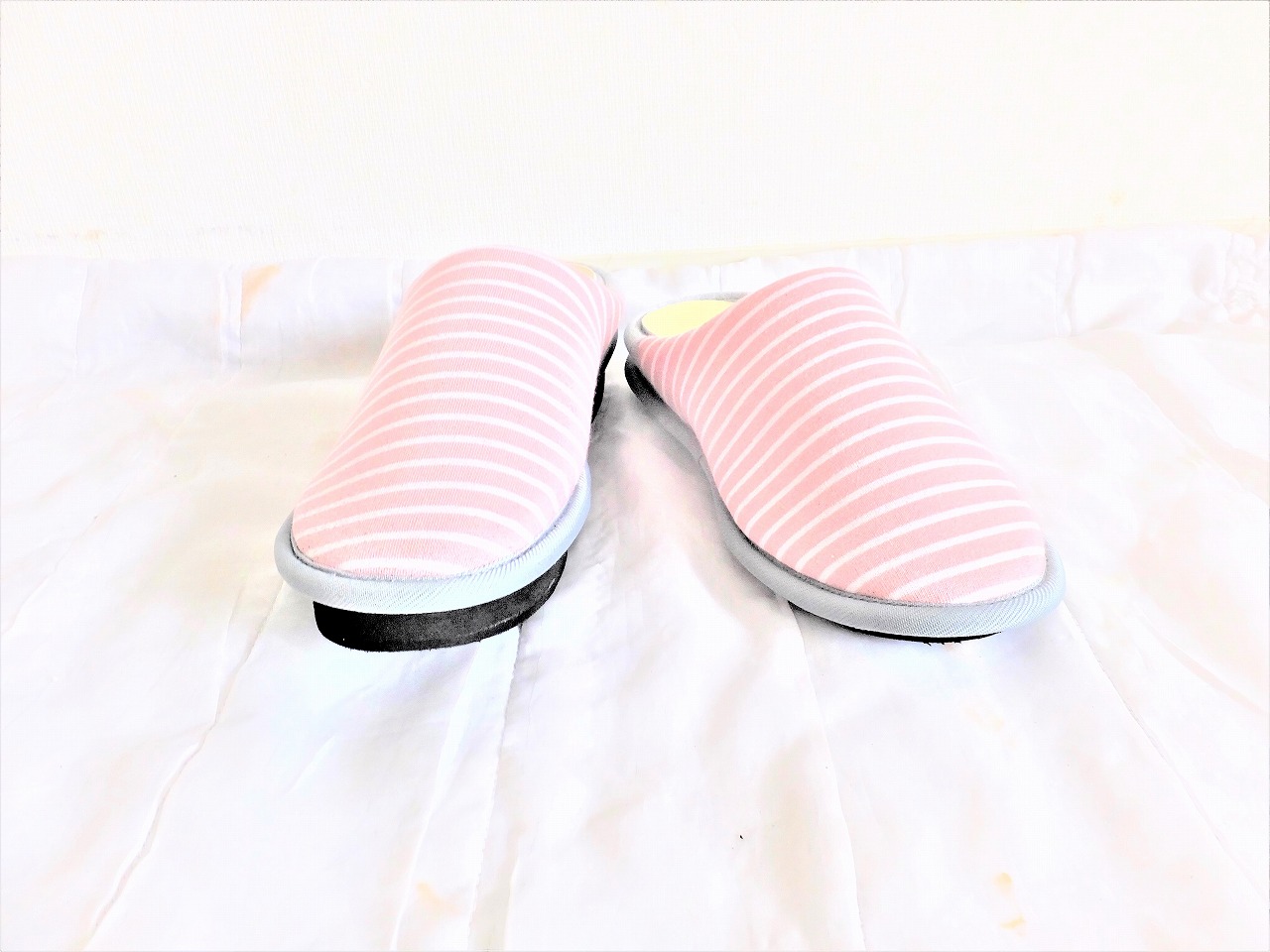 お家時間が長い方へスリッパの補高をお勧めしています