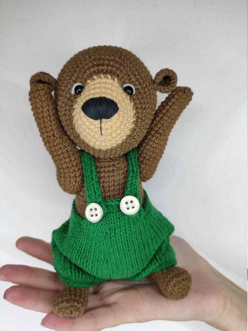 corduroy bear plush