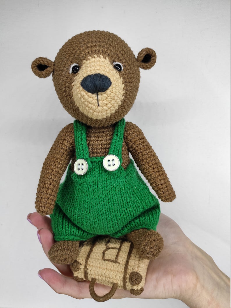 corduroy bear plush