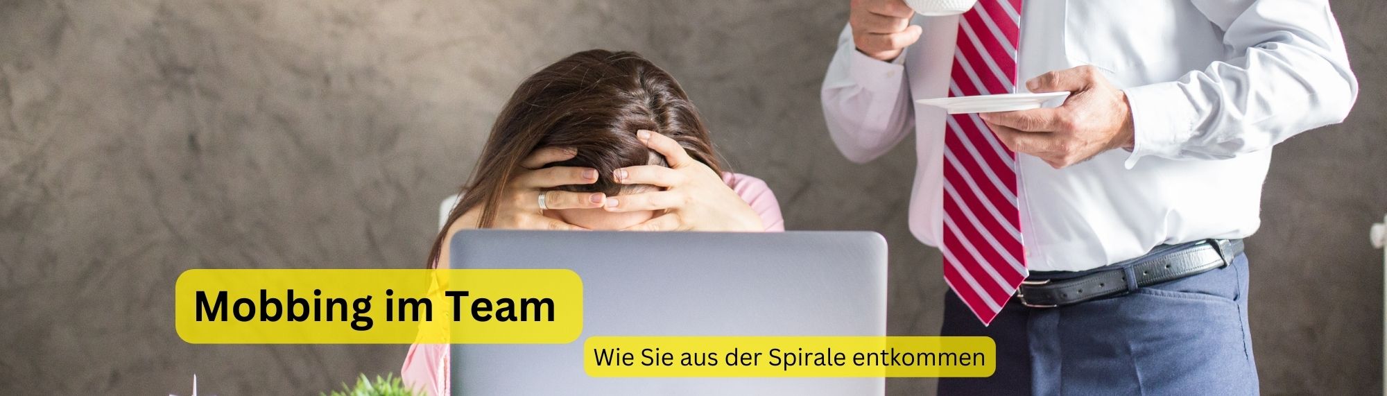 Mobbing im Team - Wie Sie aus der Spirale entkommen