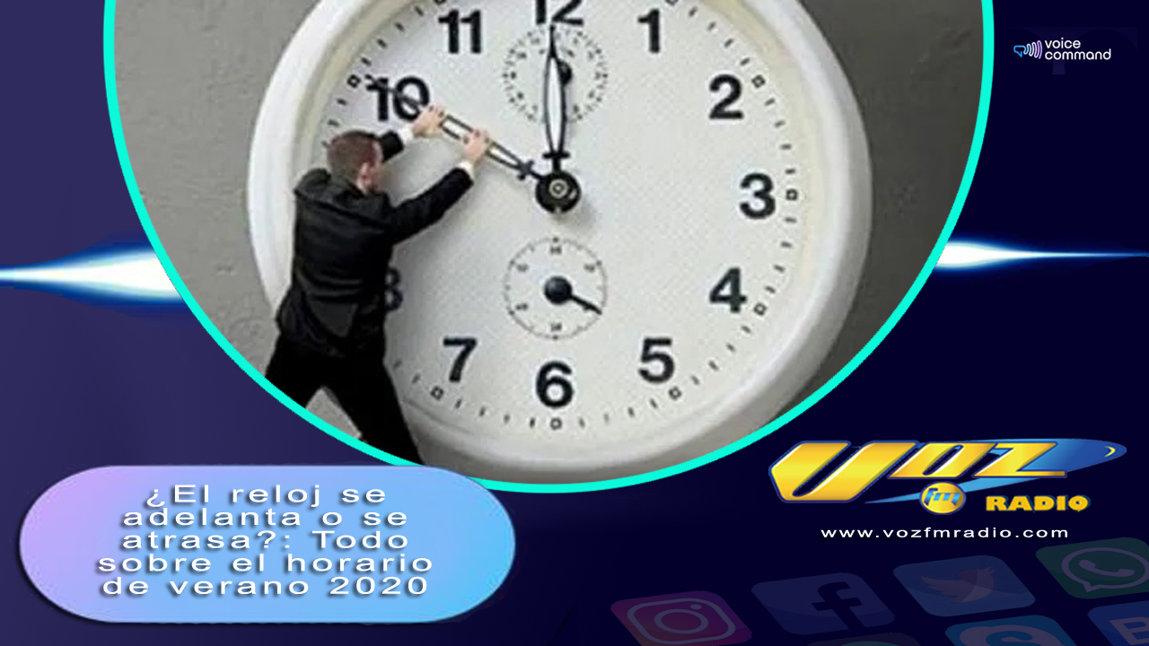 Se Adelanta O Se Atrasa El Reloj Termina el horario de verano ¿Se