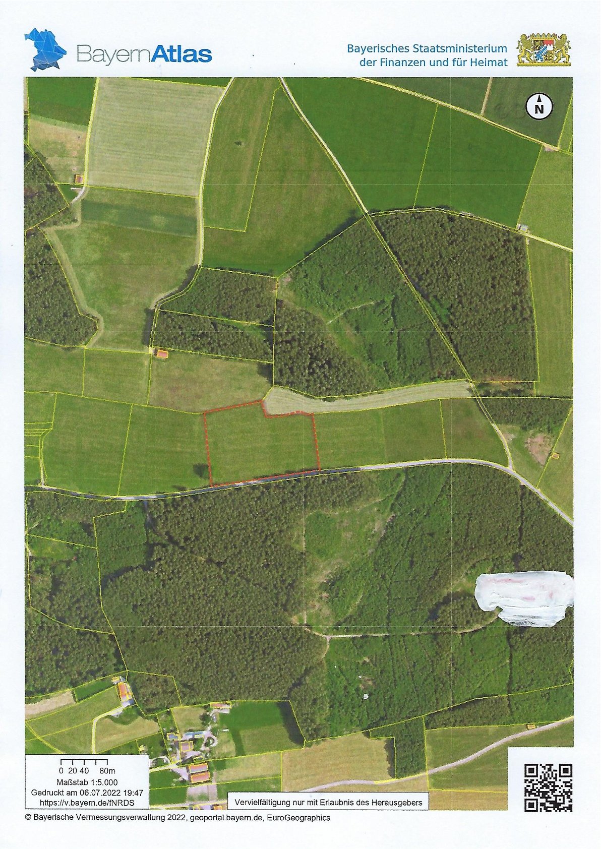 Luftaufnahme Fl.Nr. 163