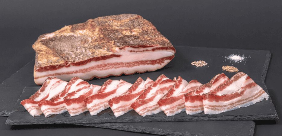 Pancetta Tesa Affumicata Agrisalumeria Luiset