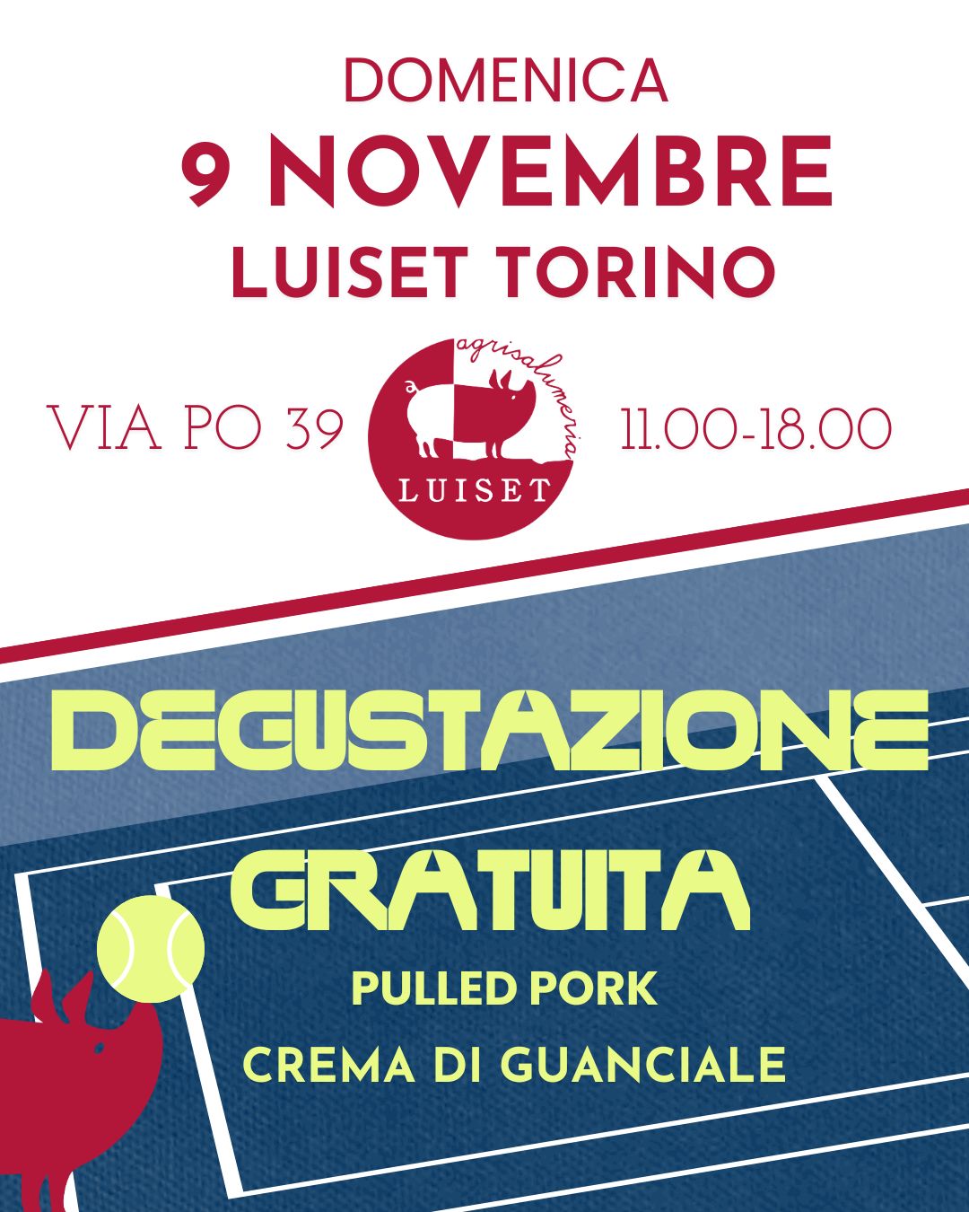 DEGUSTAZIONE GRATUITA