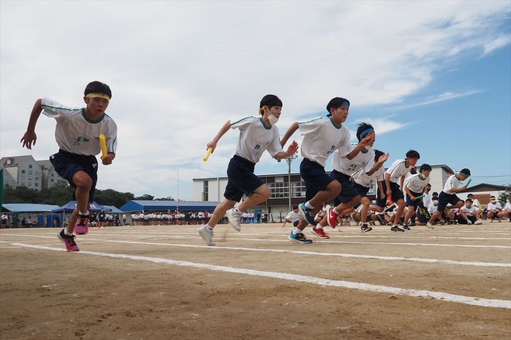 学年別ＨＲ対抗リレー