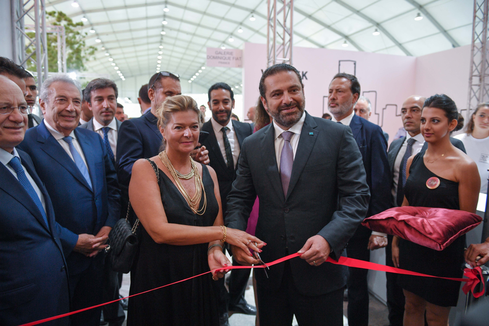 La 9ème édition de BEIRUT ART FAIR a été inaugurée par  S.E.M. Saad Hariri