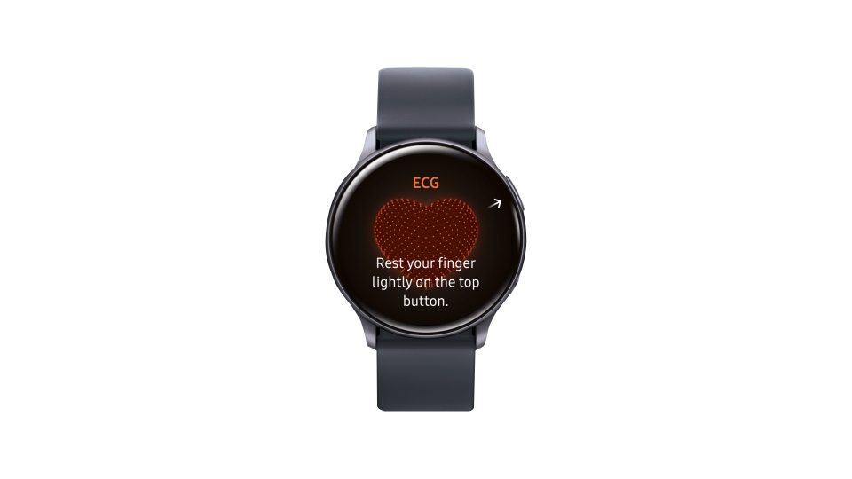 La surveillance par électrocardiogramme rejoint la mesure de la pression artérielle lors de la réception de la clairance, ce qui fait du Galaxy Watch Active2 le tracker de santé le plus informé et pratique de Samsung