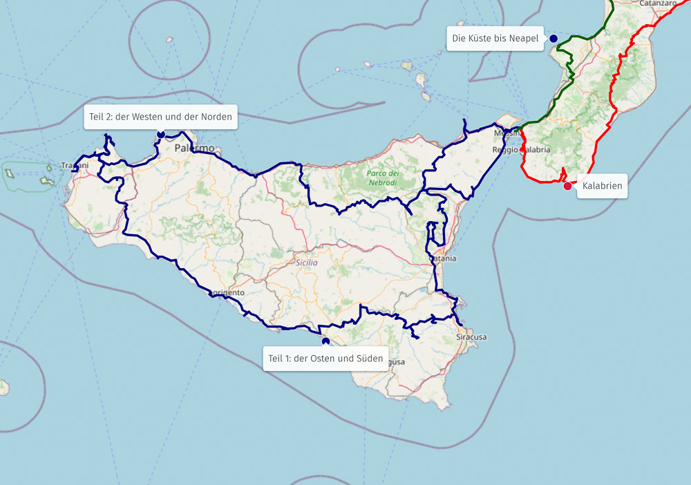 Sizilien mit dem Wohnmobil