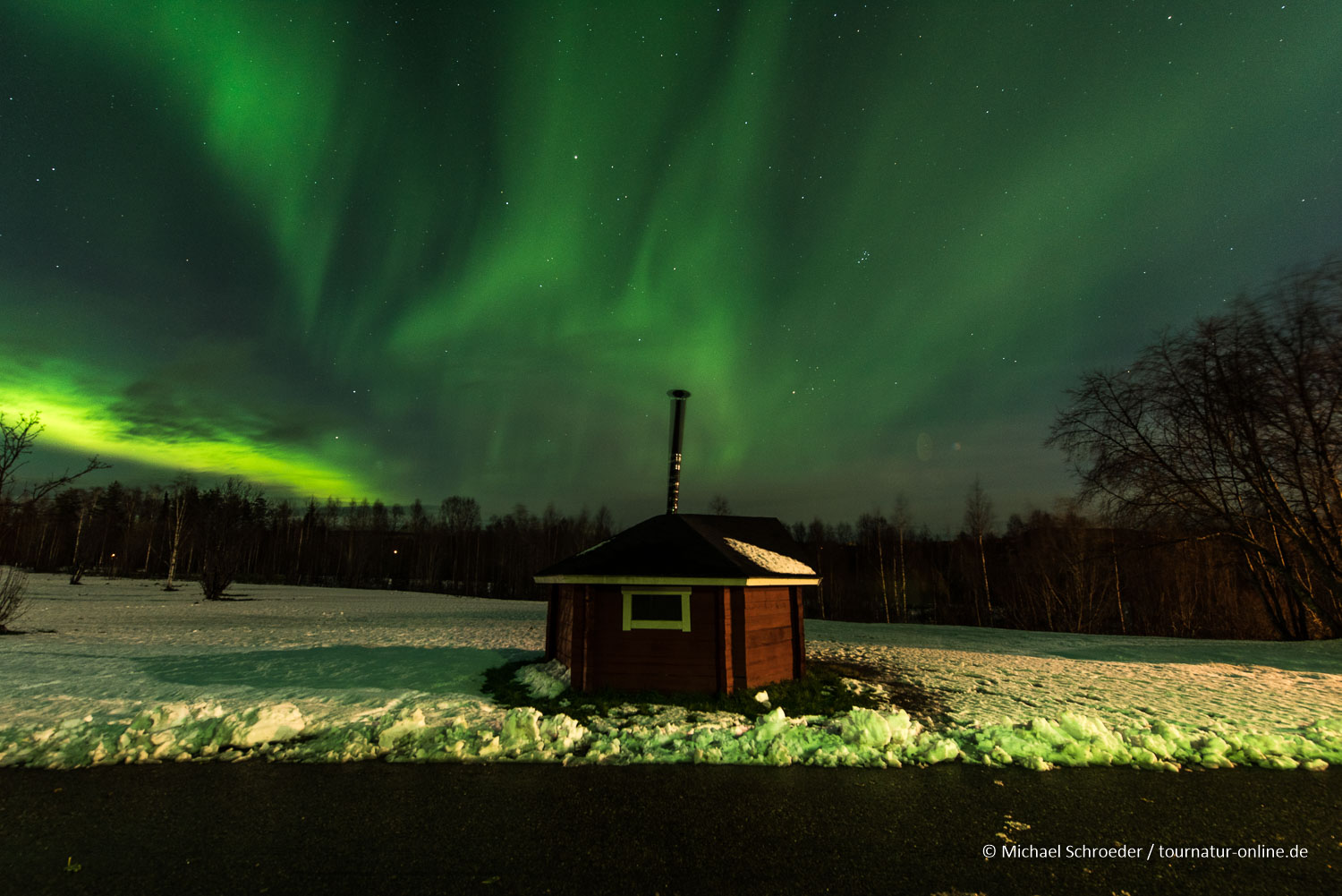 Abisko und Kiruna - Europas bester Ort für Polarlichter