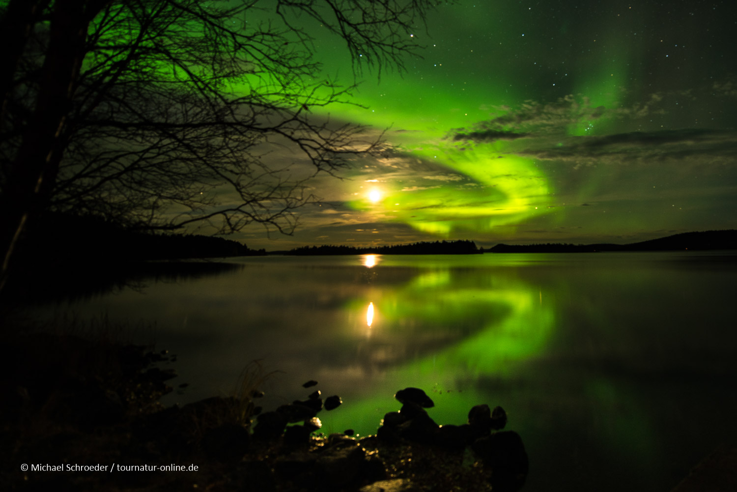 Polarlichter in Finnland//