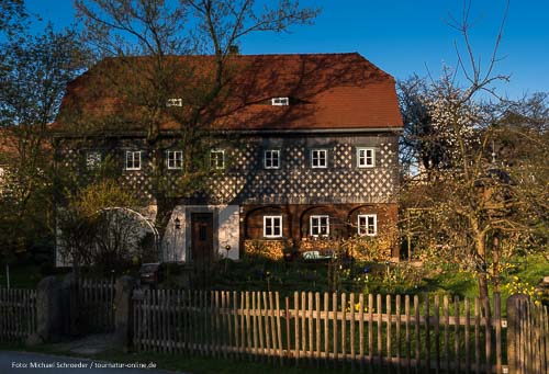 Umgebindehäuser in Obercunnersdorf