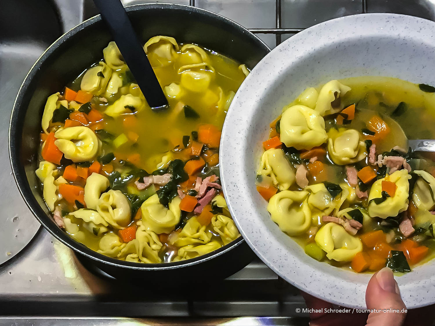 Gemüsesuppe - lecker und gesund mit wenig Aufwand