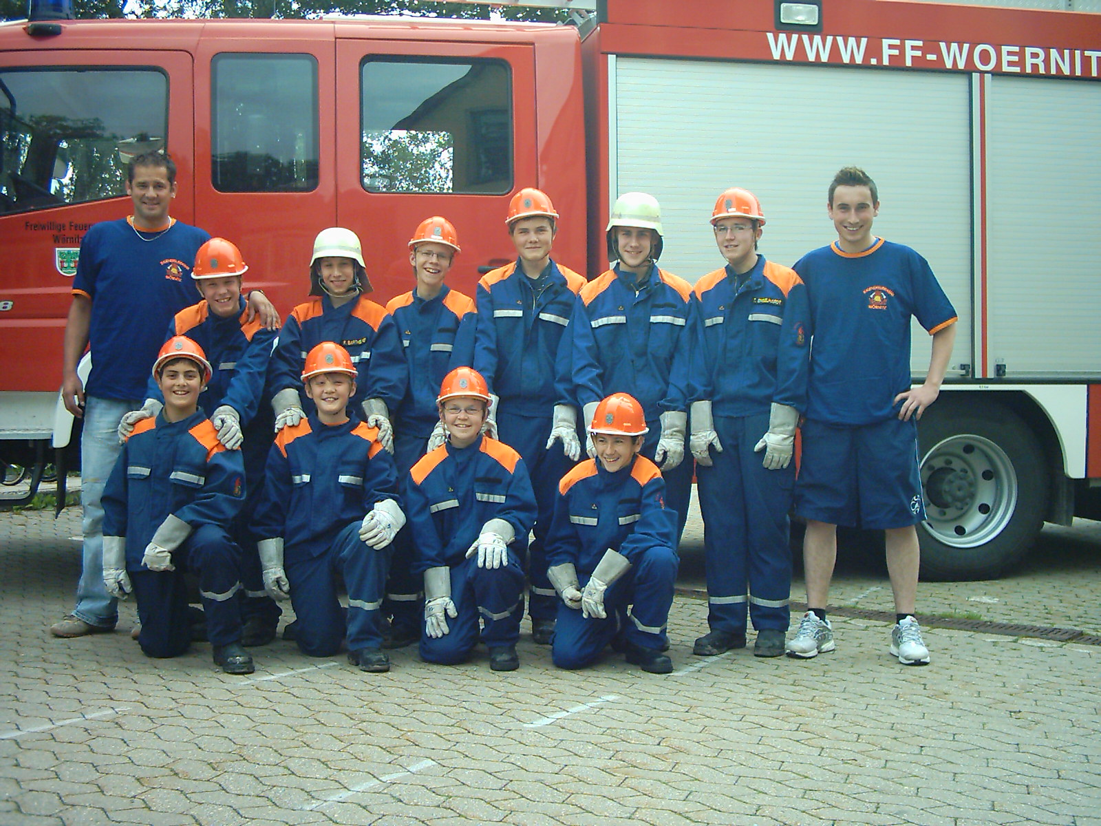 Die Jugendfeuerwehr im Jahr 2007
