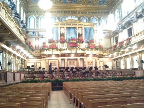 楽友協会ホールの座席表 ウィーンの街を公認ガイドと歩いてみませんか