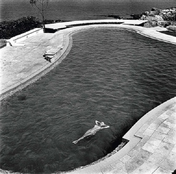 ESTHER WILLIAMS CHEZ ANDRE DUBONNET.  C* JACK GARAFALO & MICHOU SIMON.