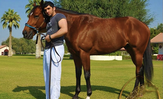 LE REGRETTE SHEIKH RASHID (1981+2015), FILS AÎNE DE L'EMIR MOHAMMED.