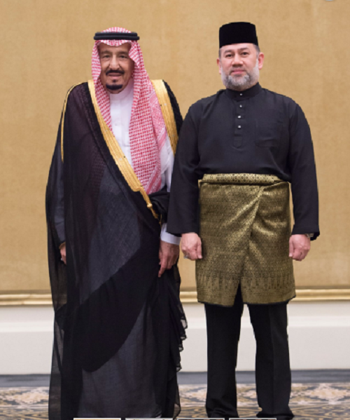 LE NOUVEAU ROI ELU MUHAMMAD  FARES PETRA et SA MAJESTE SALMAN