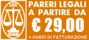 Parere Legale online Low Cost ( partire da 29 Euro)