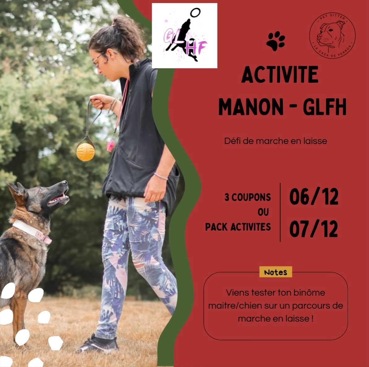 Activité Manon GLFH