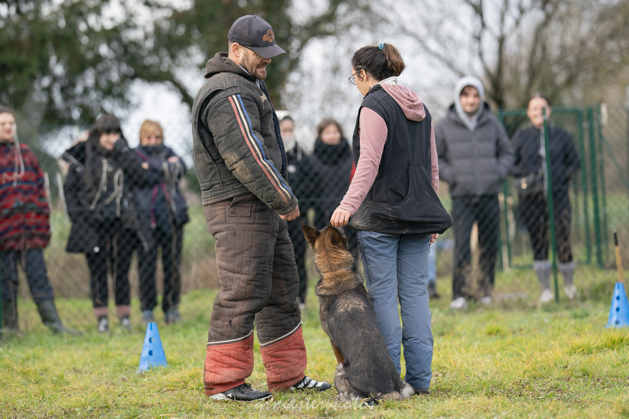 Démonstration Mordant Manon GLHF Dog Training 