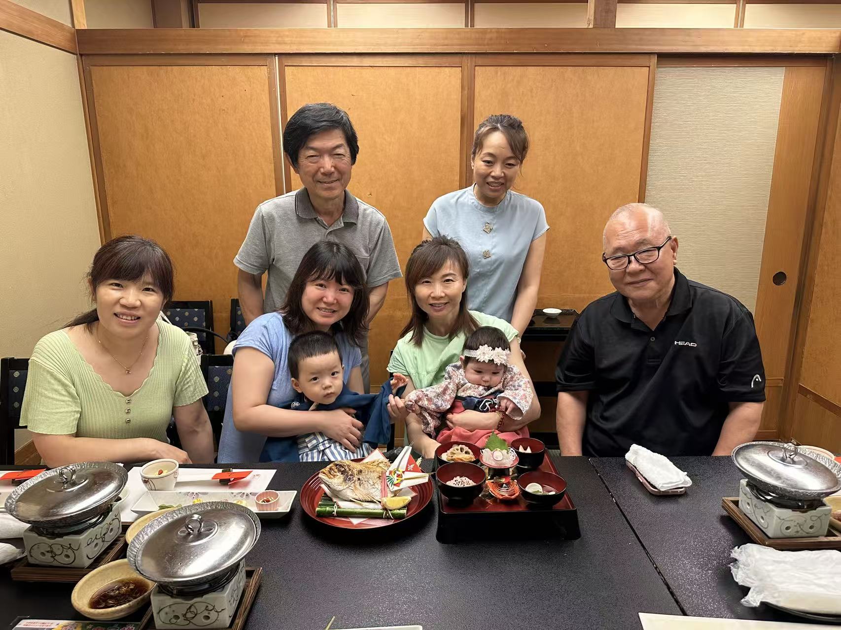 在日中国国際結婚｜第二子誕生と100日のお食い初めにご招待いただきました