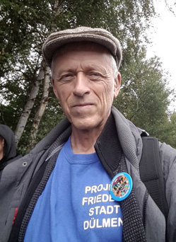 Michael Stiels-Glenn, Sprecher der Friedensfreunde Dülmen