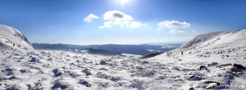 Le Tenon - Massif du Sancy - Auvergne - France - Vue panoramique