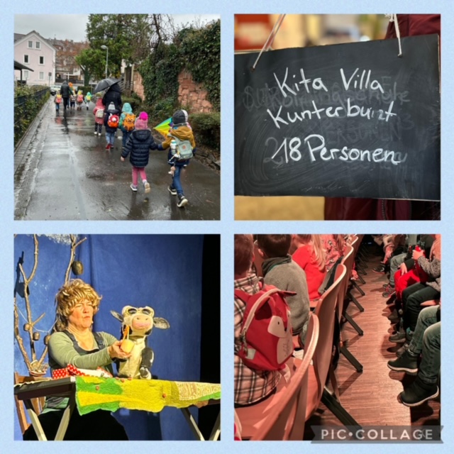 Knirpse beim Theaterstück „Lieselotte macht Urlaub“