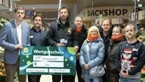 Bei der Neueröffnung vom Lidl
