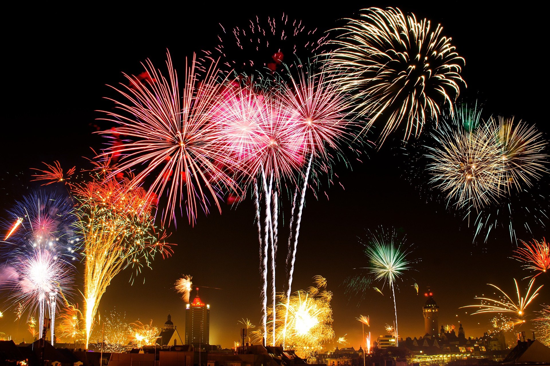 独立記念日 ー 花火 Fireworks