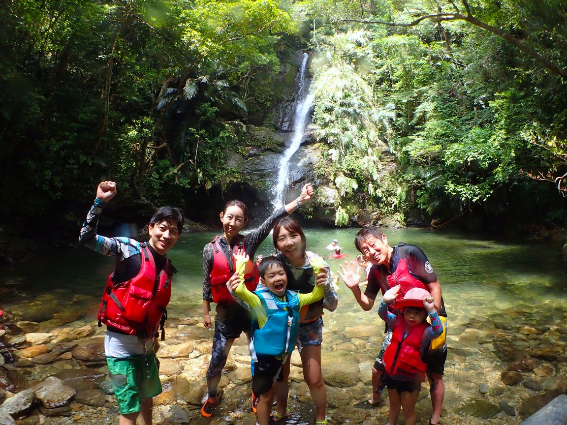 7月23日①、滝の涼しさサイコー！