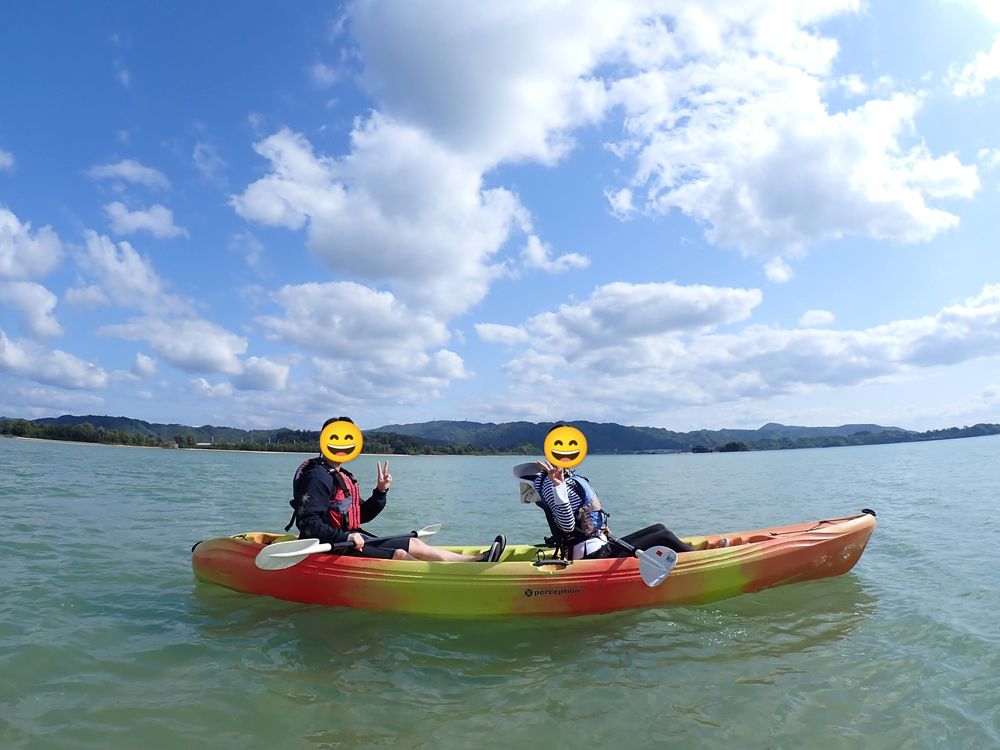 3月20日②、ひろーい海に2人だけ！