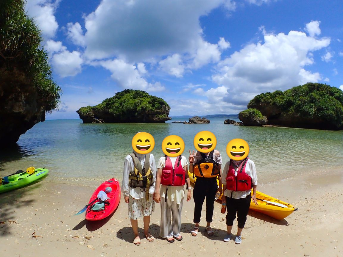 8月21日、青い海の女子旅！