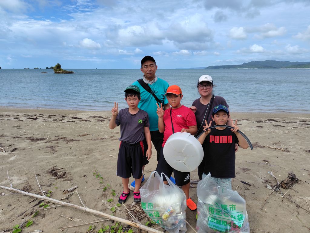 8月18日、砂浜の環境学習！