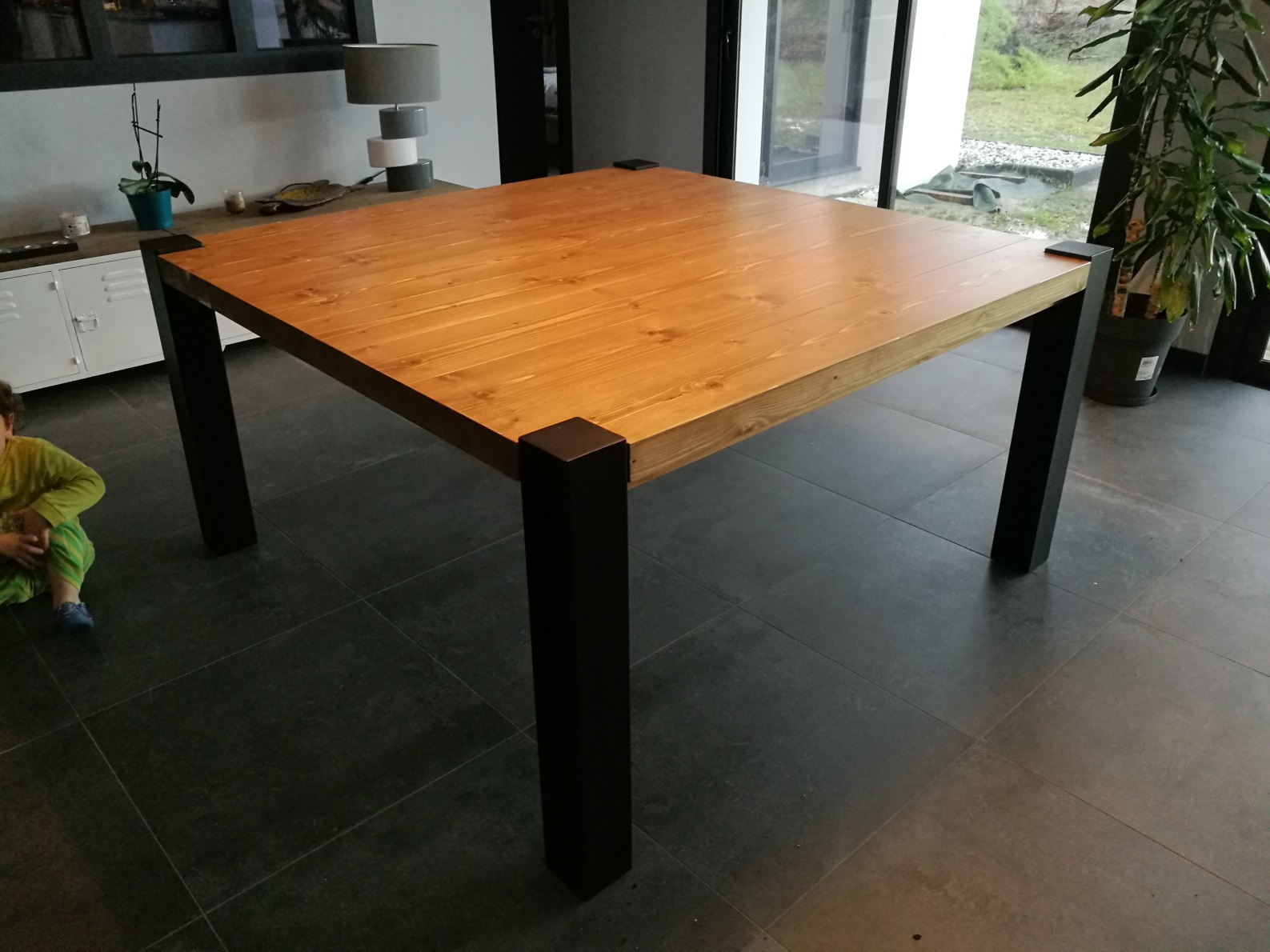 Tables Hautes Metalik Bois Meubles Industriel Dans La Region