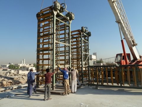 2011-2012   TRIMONT: Übersiedelung Steinfertiger (MASA) von Deutschland nach Saudi Arabien