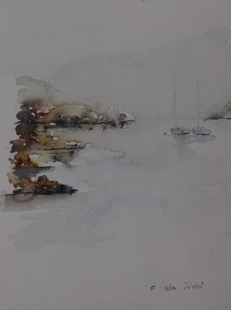 BRUME dans L'ABER ILDUT 25x18