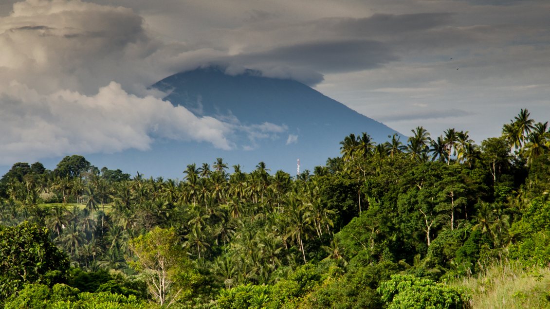 Berg auf Bali