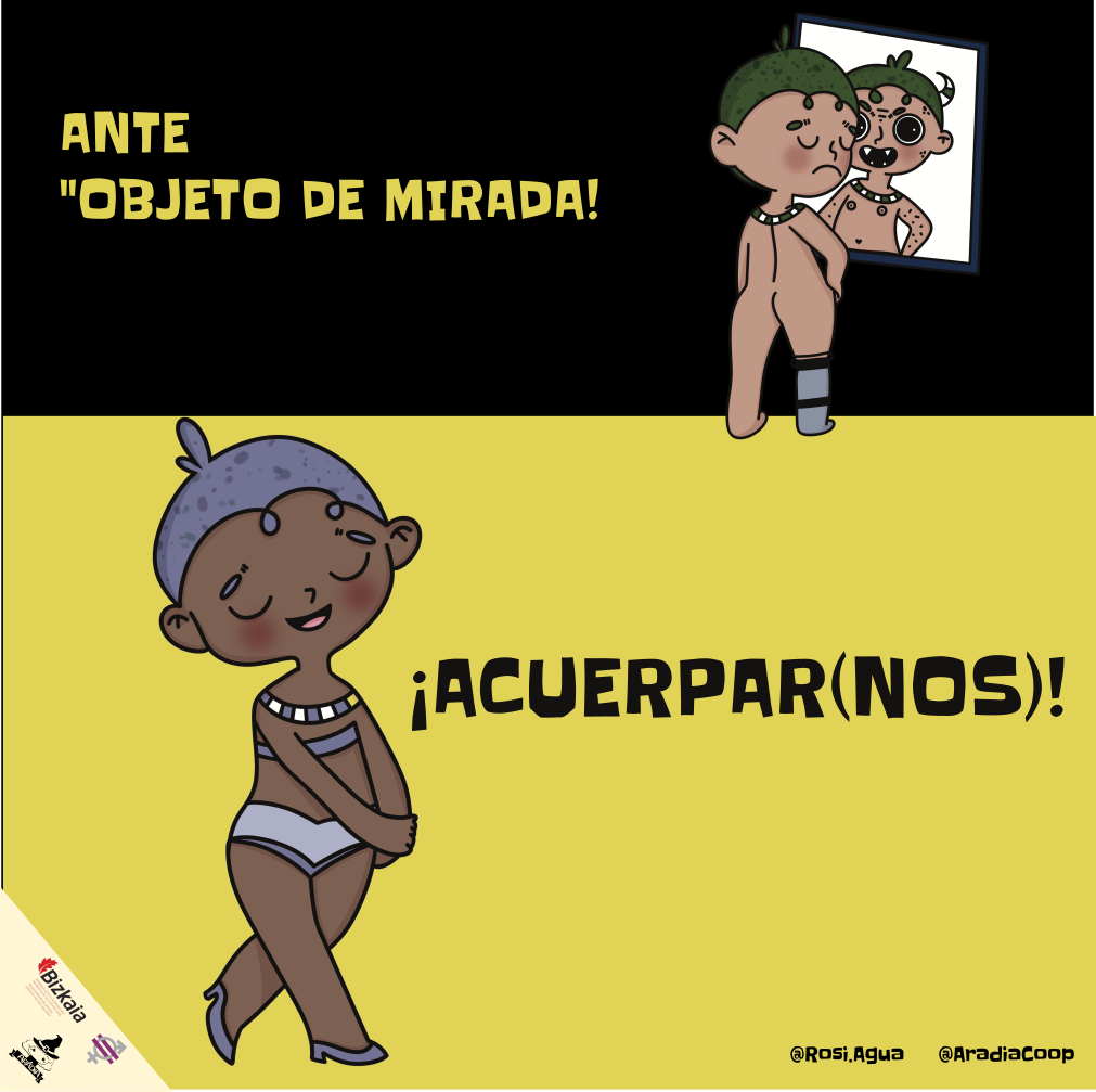 Ante "OBJETO DE MIRADA"... ¡ACUERPAR(NOS)!