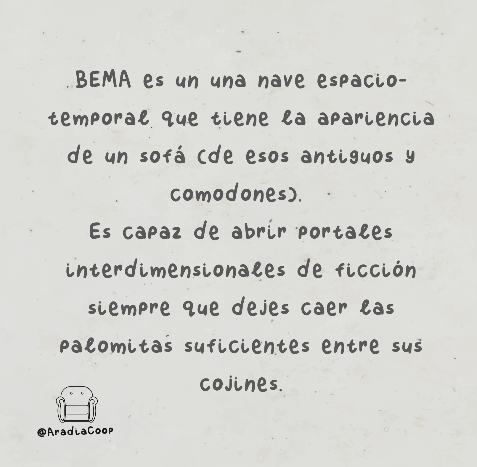 Más texto escrito a mano