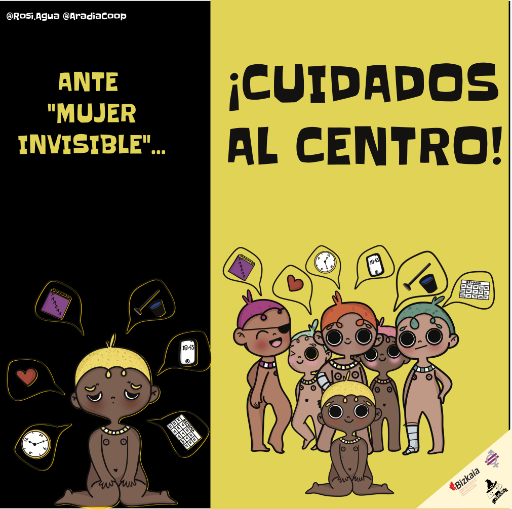 Ante "INVISIBLES"... ¡CUIDADOS AL CENTRO!