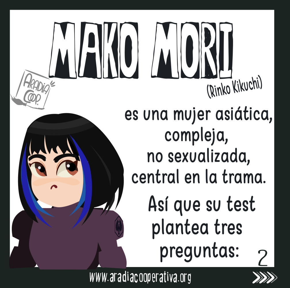 Test Mako Mori Aradia Cooperativa Test Mako Mori Aradia Cooperativa
