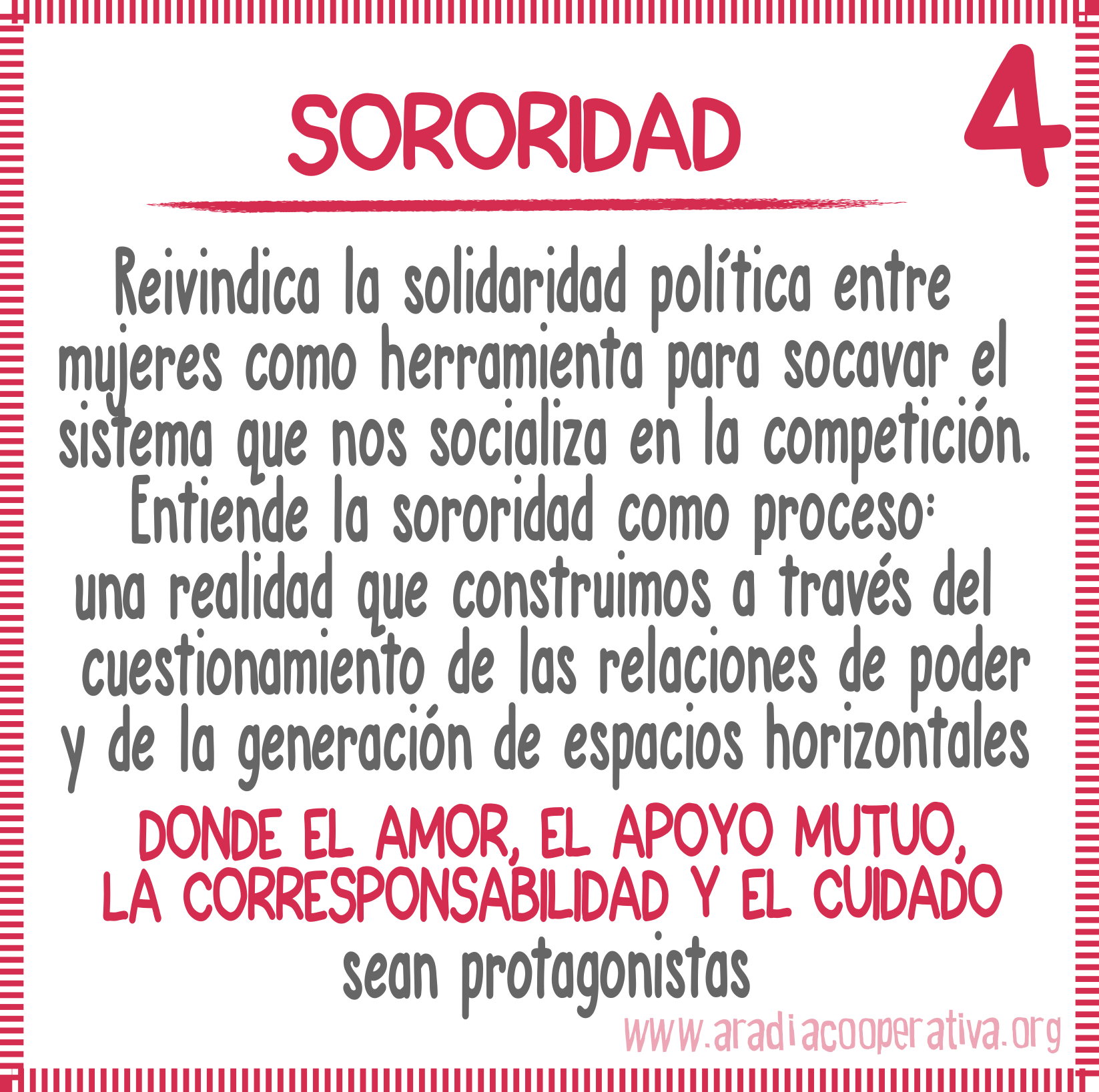 4. Sororidad