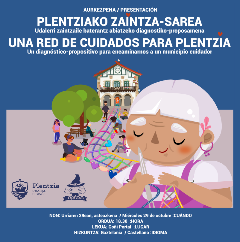 Presentamos "Una red de cuidados para Plentzia"