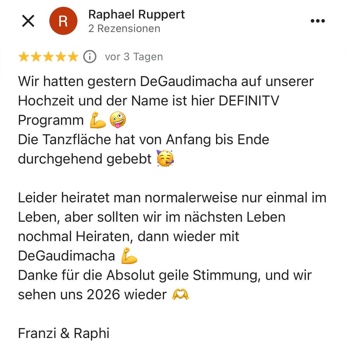 Bewertungen De Gaudimacha