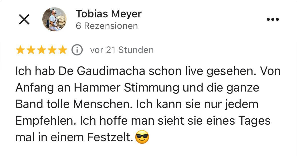 Bewertung De Gaudimacha