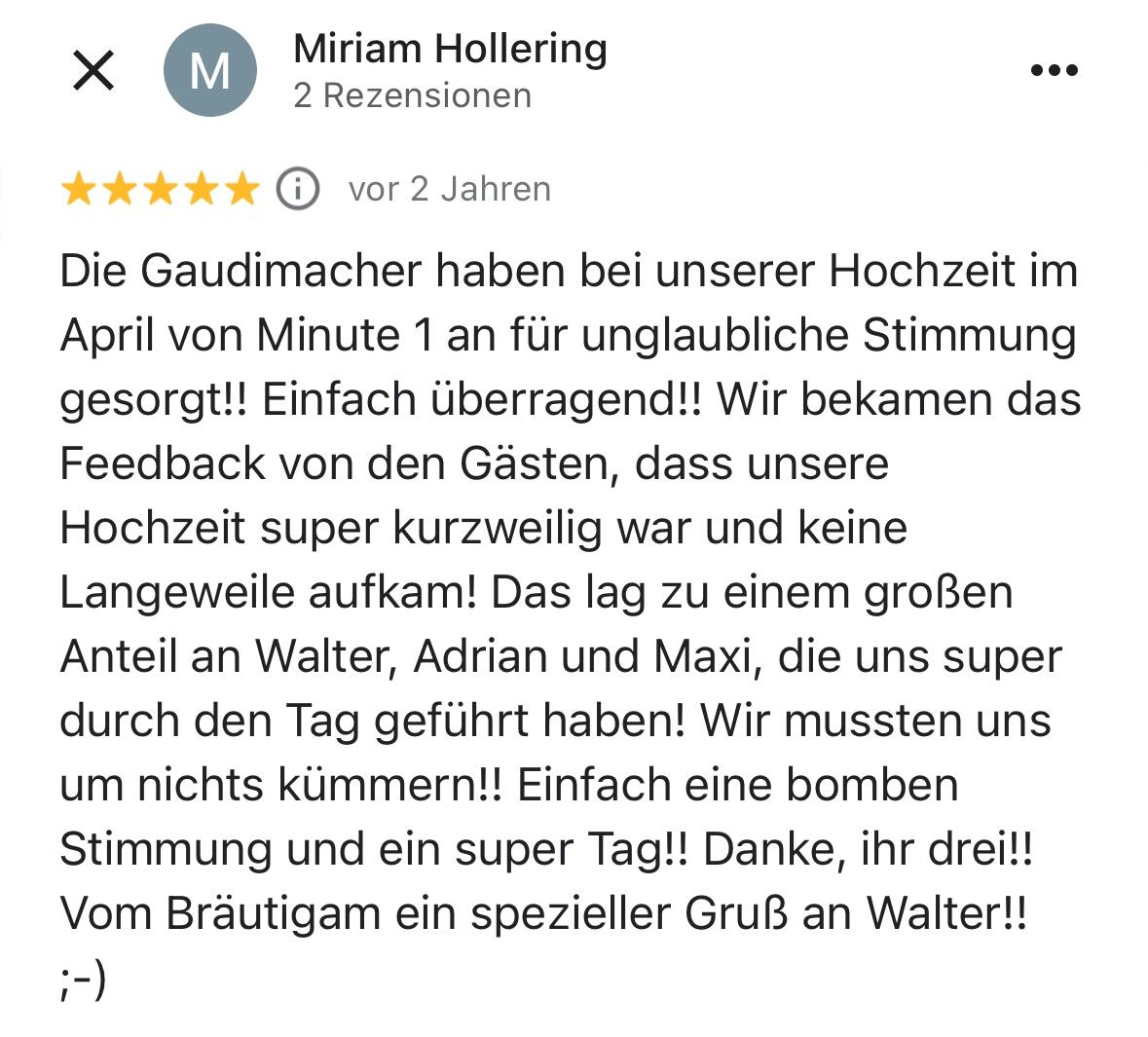 Bewertungen De Gaudimacha