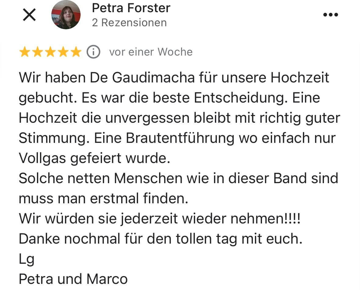 Bewertungen De Gaudimacha