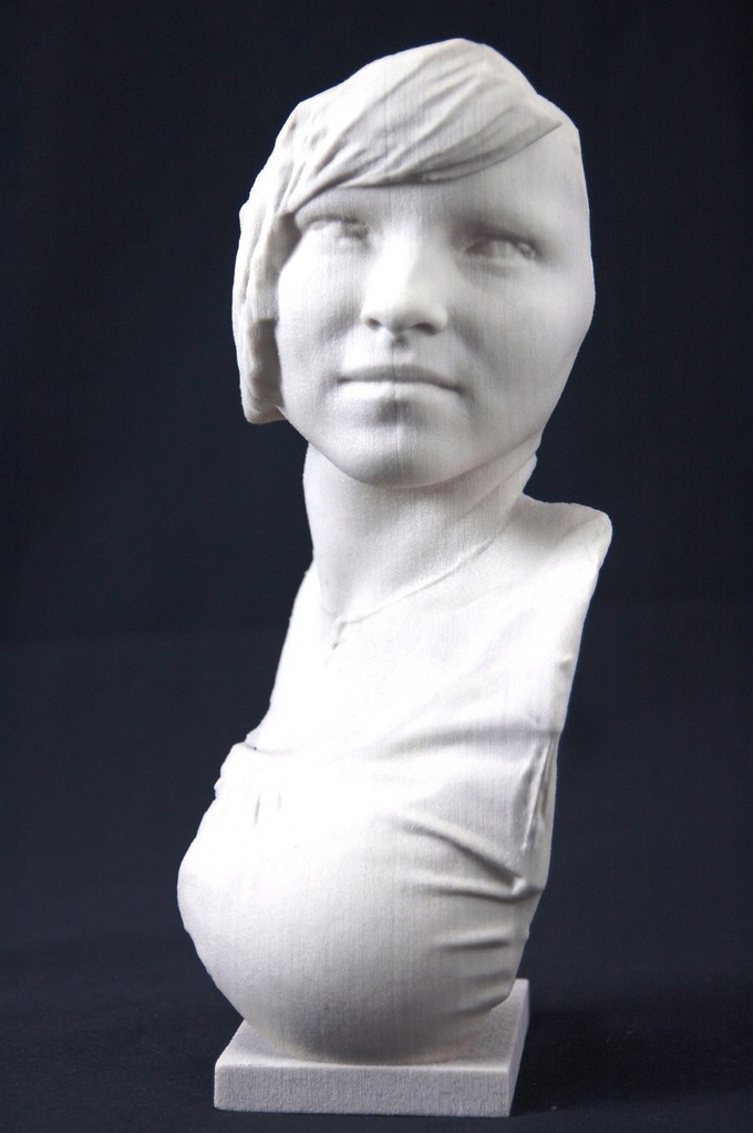 3D bust Ina