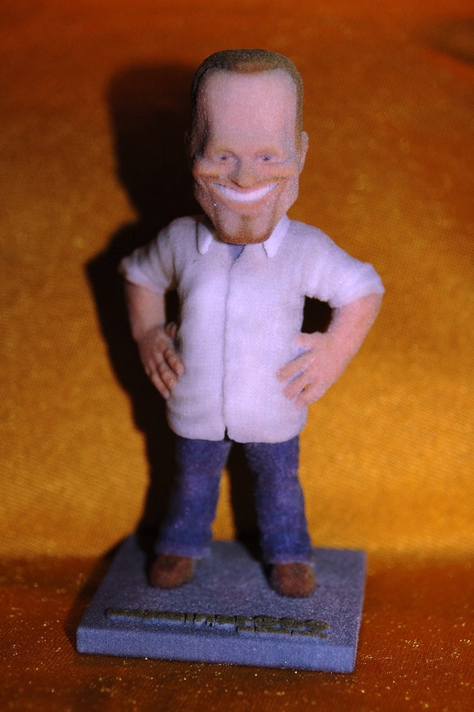 Figure from the game "Schlag den Raab"